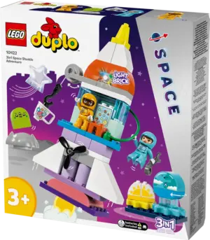 3-i-1-eventyr med rumfærge 10422 LEGO® DUPLO®