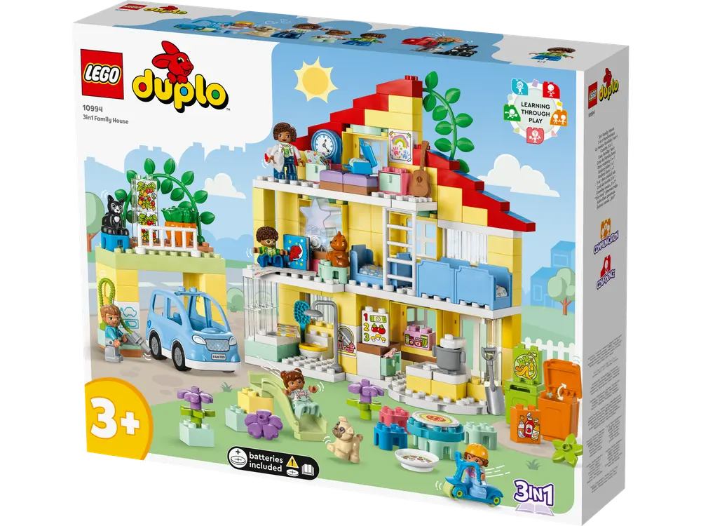 3-i-1-familiehus 10994 LEGO® DUPLO®