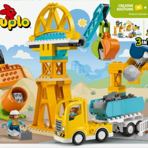 3i-1 Byggeplads med Køretøjer 10476