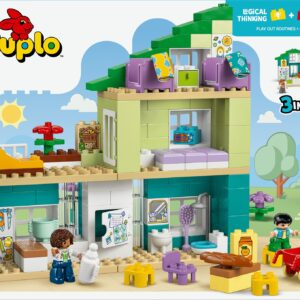 3i-1 Moderne Familiehus med Figurer 10470