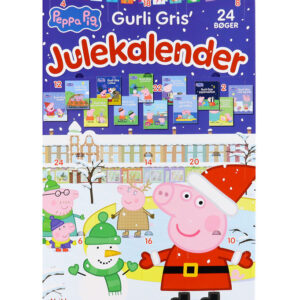 Alvilda Julekalender - Gurli Gris - 24 Bøger