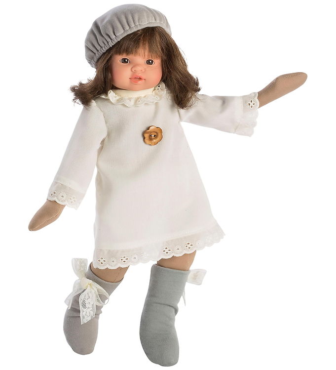 Asi Dukke - 43 cm - Berta - Grey Beret