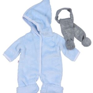 Asi Dukketøj - 43 cm - Lyseblå