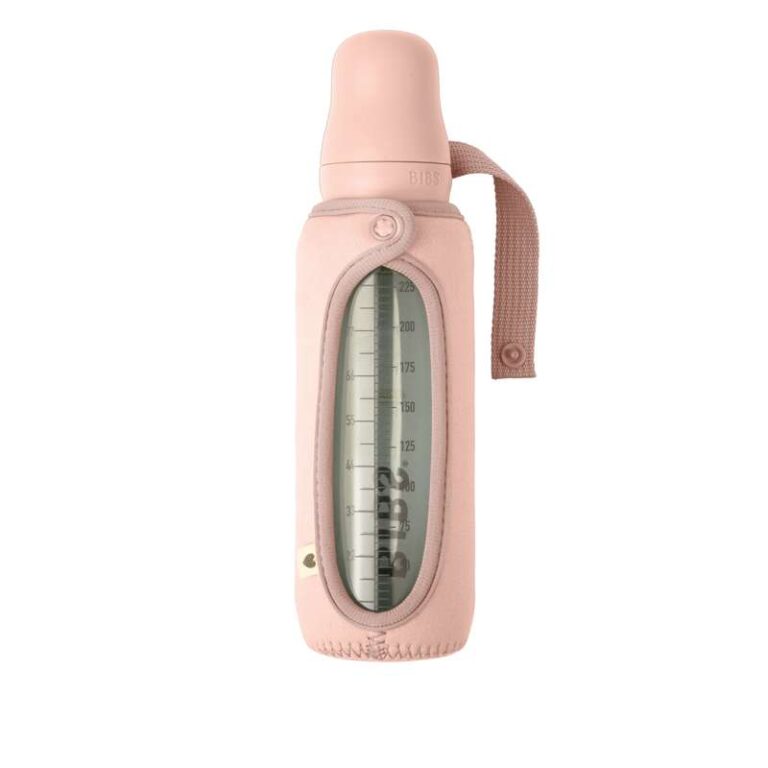 BIBS Bottle - Sleeve til Sutteflaske - Stor - 225ml - Blush