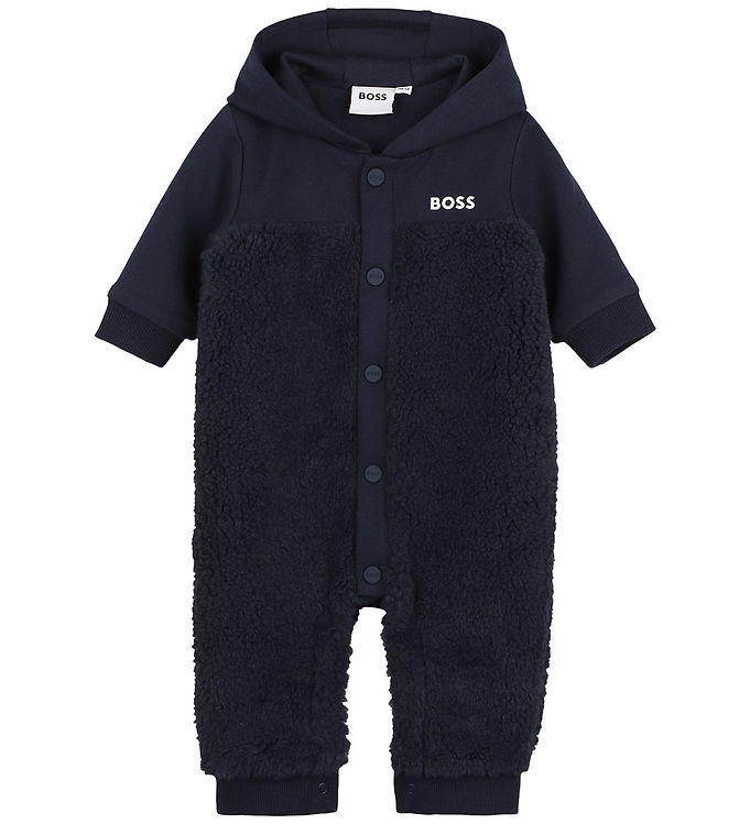 BOSS Fleecedragt - Navy
