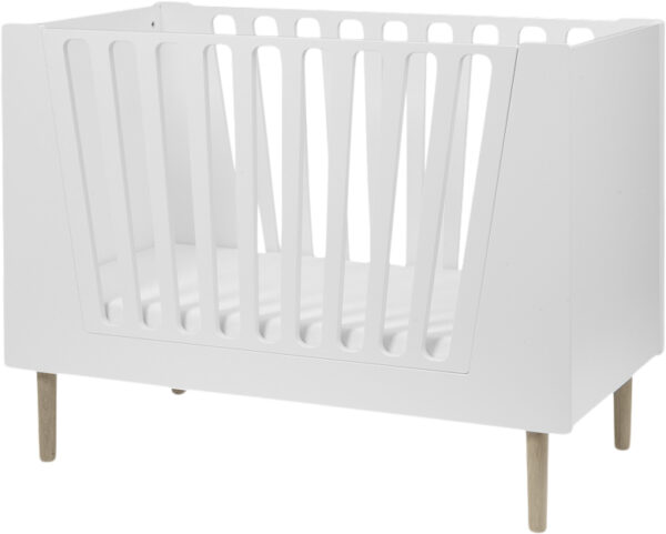 Baby cot 60 x 120 cm White