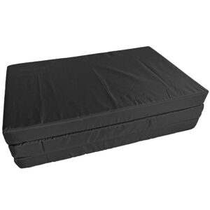 BabyDan Rejsemadras - 60x120 cm - Sort