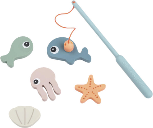 Bade og Fiskelegetøj Sea Friends Farvemix