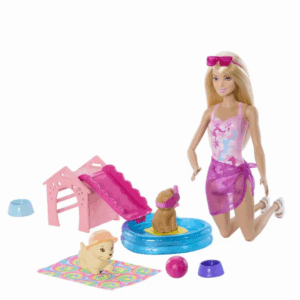 Barbie Puppy Pool Party Aloha