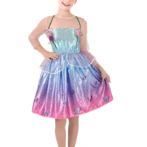 Barbie forårsprinsesse kostume - MULTI - 3-4 ÅR