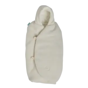 Barnevognsdragt- Teddy White