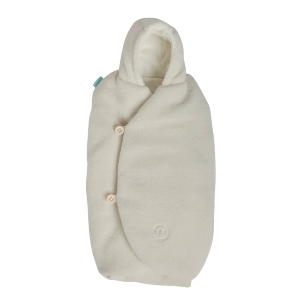Barnevognsdragt- Teddy White