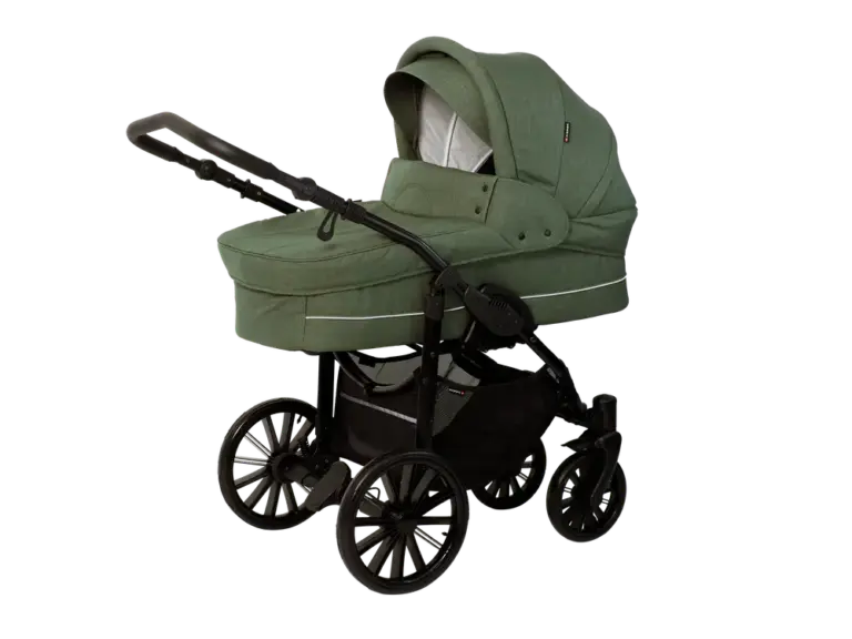Basson Nordic Lux Barnevogn - Dusty Green