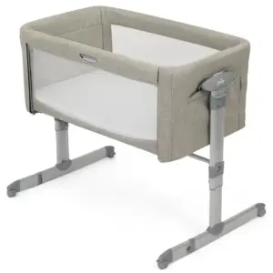 Bedside crib, Roomie Glide, Almond