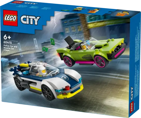 Biljagt med politi og muskelbil 60415 LEGOÂ® City