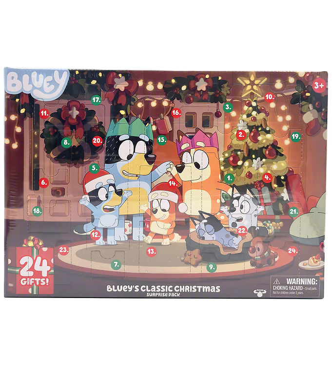 Bluey Julekalender - Surprise - 24 låger