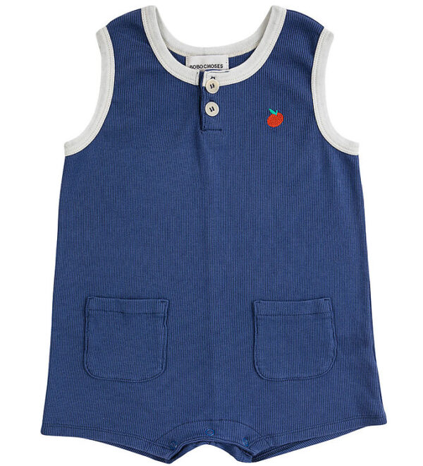 Bobo Choses Sommerdragt - Baby Tomato - Navy Blue