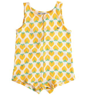 Bobo Choses Sommerdragt - Strawberry All Over - Hvid