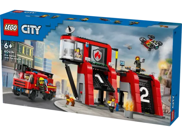 Brandstation med brandbil 60414 LEGOÂ® City