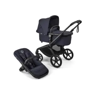 Bugaboo Fox 5 Renew Complete kombivogn - Black/Deep indigo