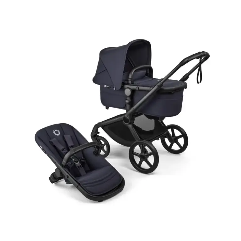 Bugaboo Fox 5 Renew Complete kombivogn - Black/Deep indigo
