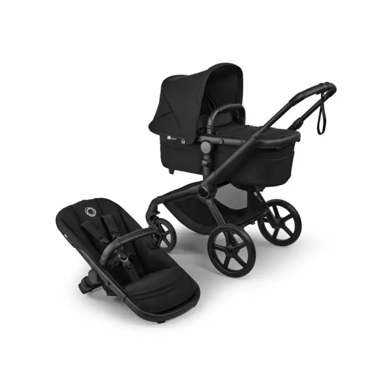 Bugaboo Fox 5 Renew Complete kombivogn - Black/heritage black
