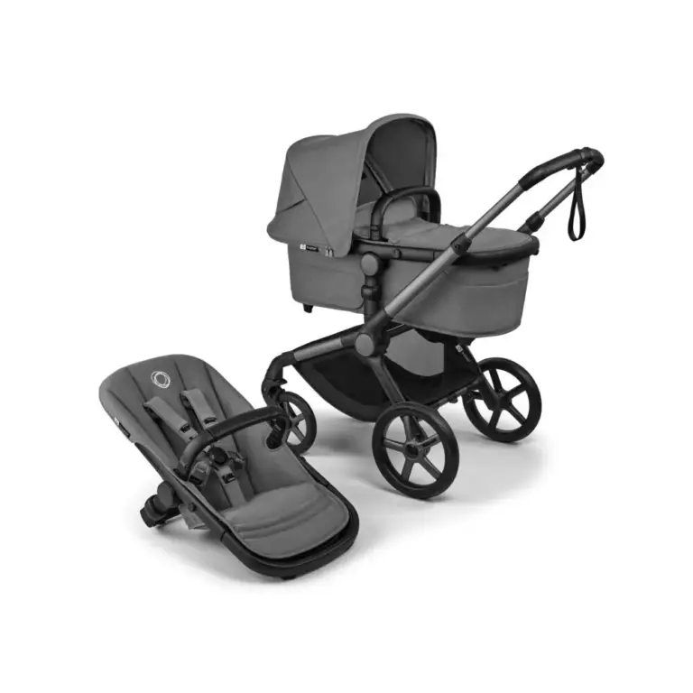 Bugaboo Fox 5 Renew Complete kombivogn - Graphite/Moon Grey