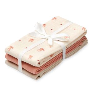 Cam Cam Copenhagen Stofble - 3-pak - GOTS - Bows