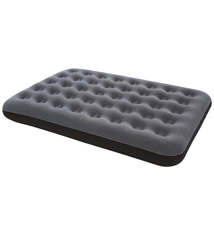 Camping Check Luftmadras - Medium - 191x137x22 cm - Grå/Sort