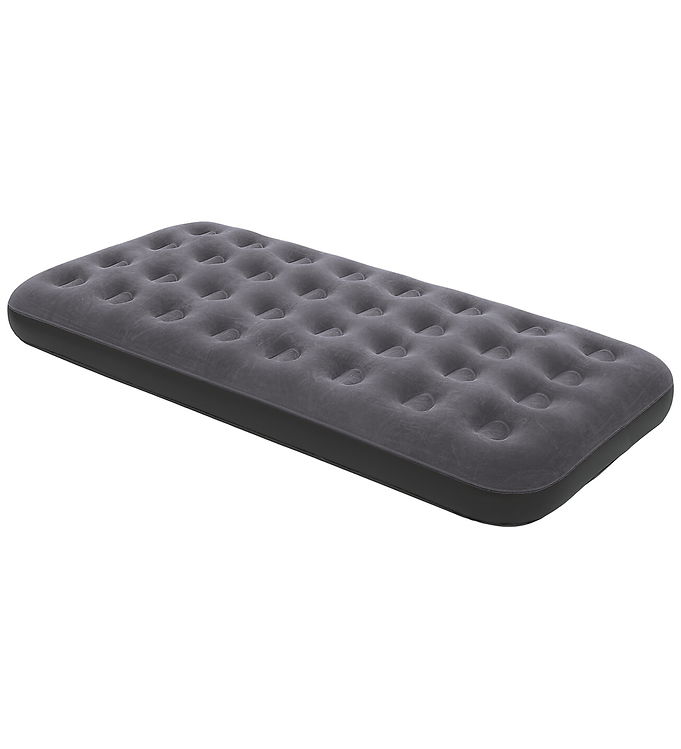 Camping Check Luftmadras - Single 1 - 191x99x22 cm - Grå/Sort