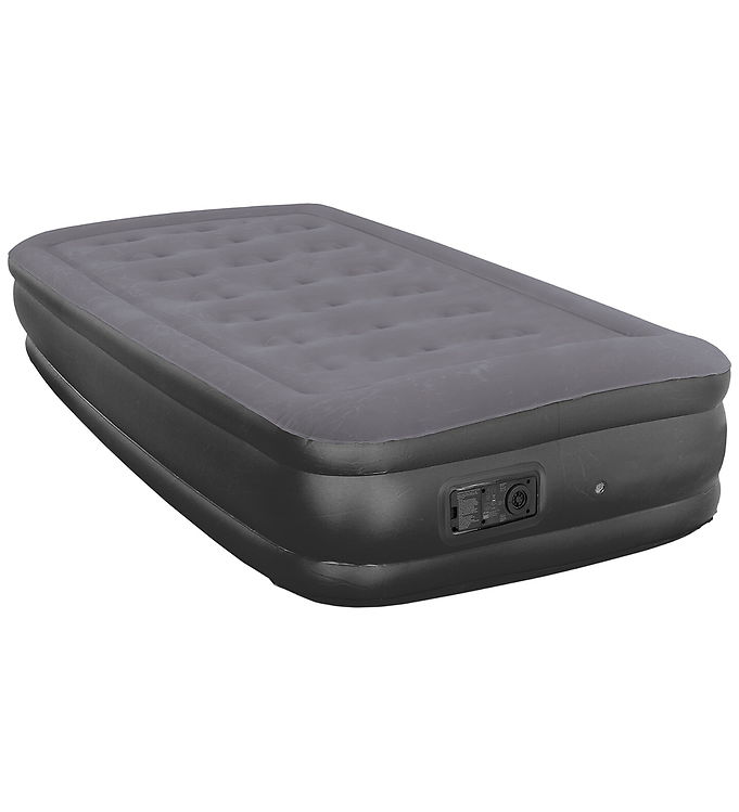 Camping Check Luftmadras m. Integreret Pumpe - 196x97x47 cm