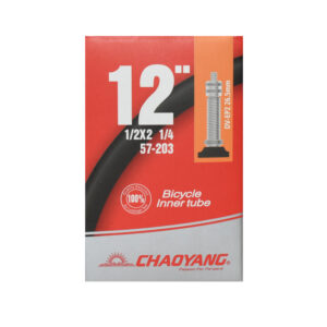 Chaoyang Slange 12 1/2 x 2 1/4 med 26.5mm lang Dunlop ventil
