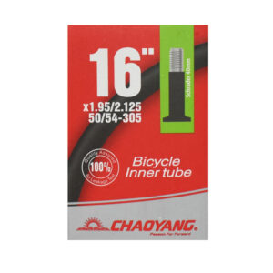 Chaoyang Slange 16 x 1.95-2.125 med 40mm lang Autoventil