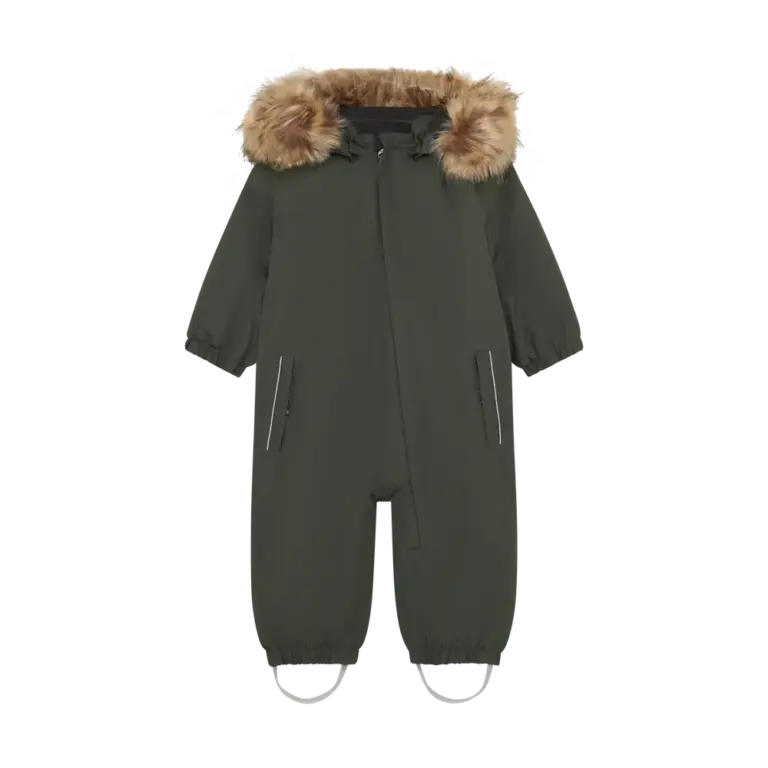 Color Kids Flyverdragt M. Fake Fur - Kambaba - 104