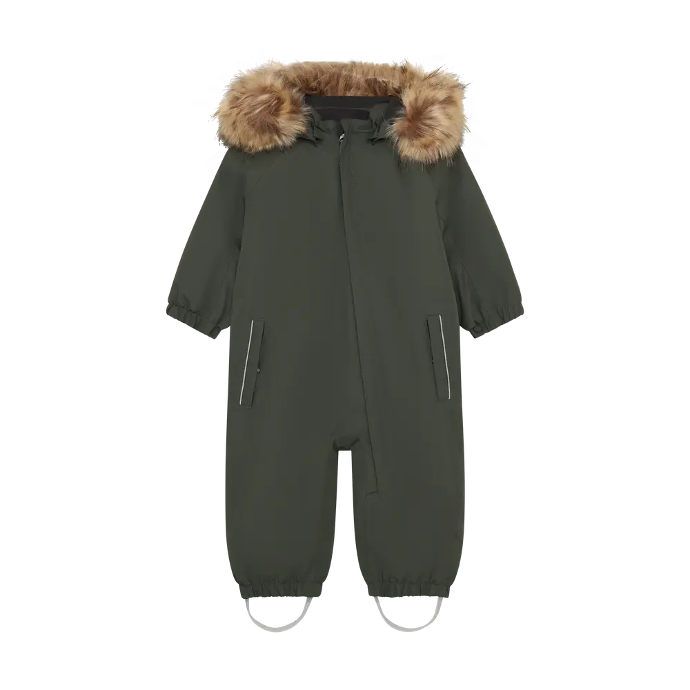 Color Kids Flyverdragt M. Fake Fur - Kambaba - 104