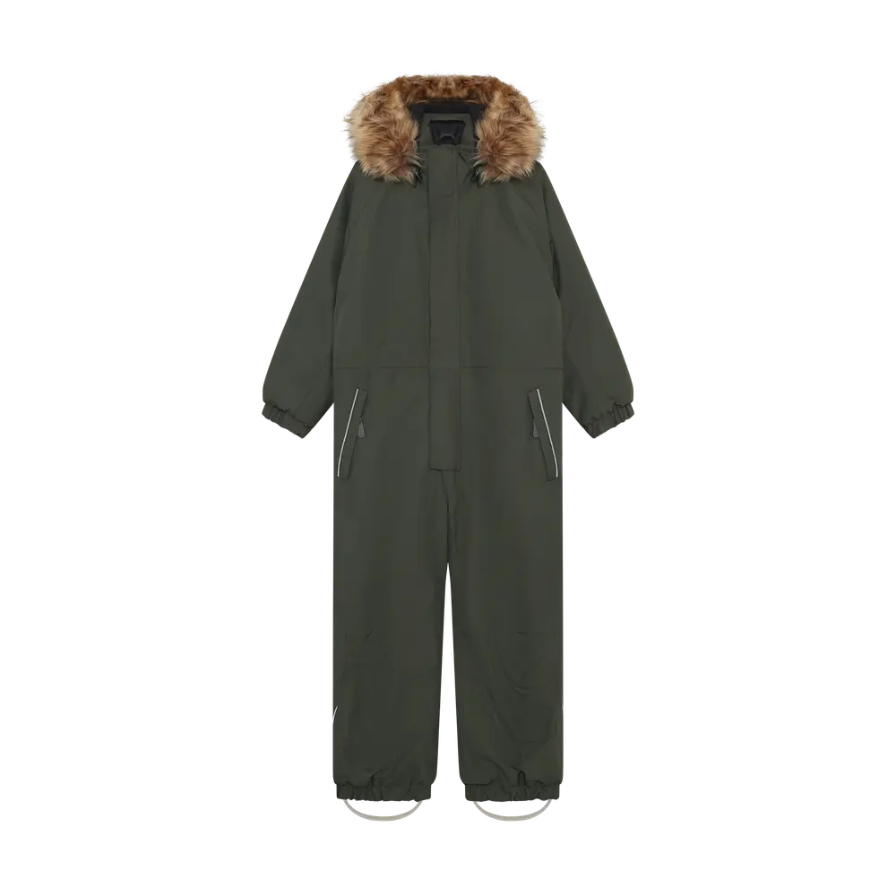 Color Kids Flyverdragt M. Fake Fur - Kambaba - 116