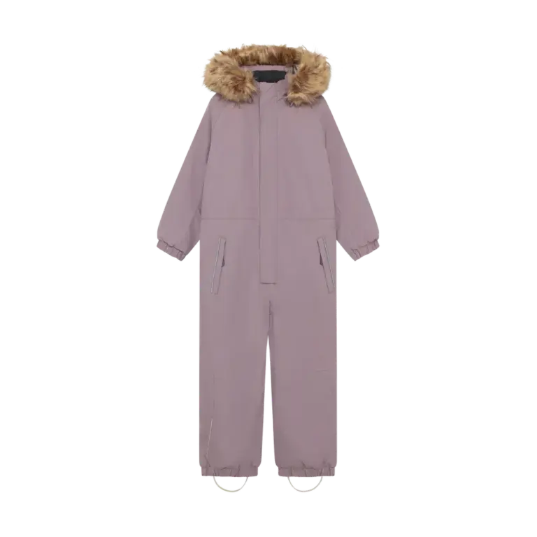 Color Kids Flyverdragt M. Fake Fur - Toadstool - 104