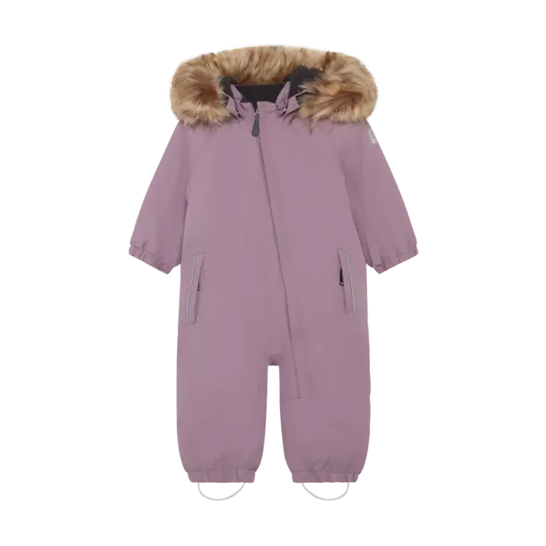 Color Kids Flyverdragt M. Fake Fur - Toadstool - 80