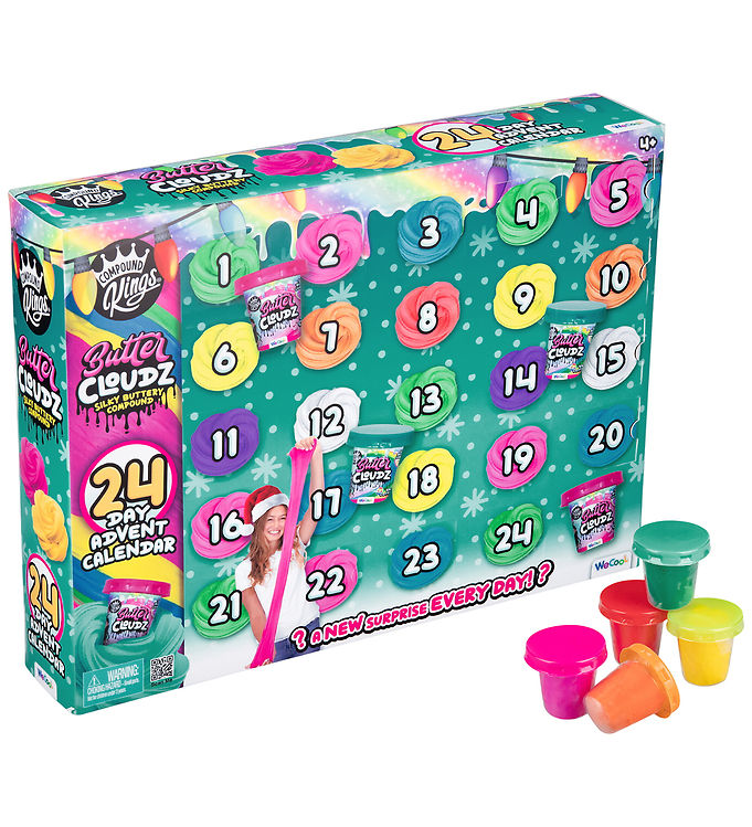 Compound Kings Julekalender - Butter Cloudz - 192 g - 24 låger