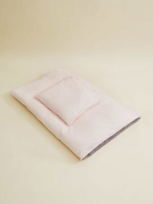 Copenhagen Colors Baby sengetøj - støvet lyserød/mørkegrå