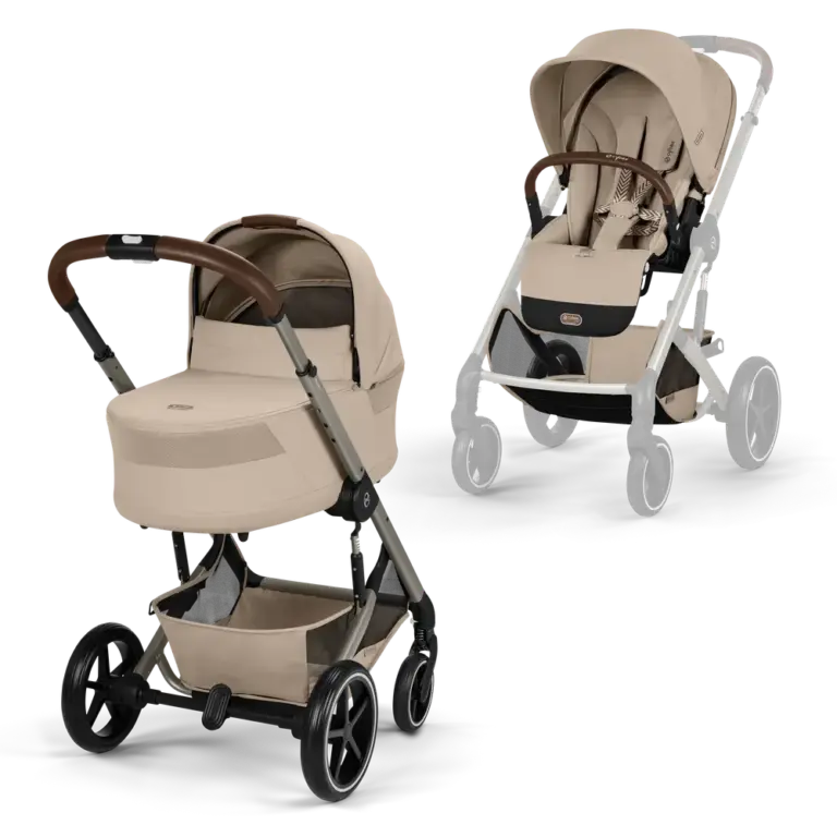 Cybex Balios S Lux Inkl. Foldbar Liggedel - Almond Beige