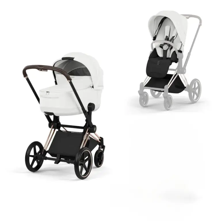 Cybex Priam Kombivogn - Style - Off White/Rosegold