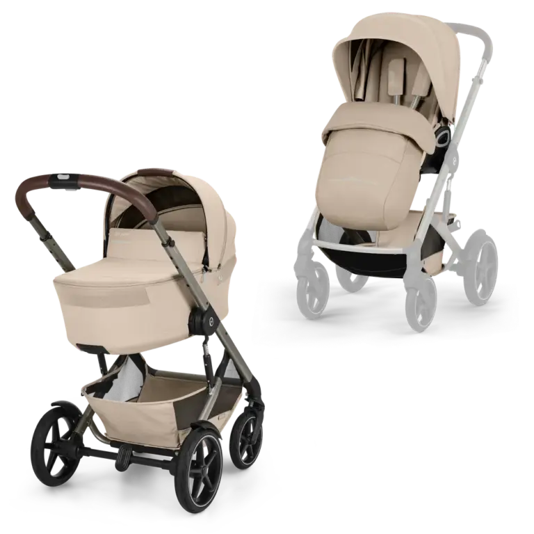 Cybex Talos S Lux Inkl. Foldbar Liggedel - Almond Beige