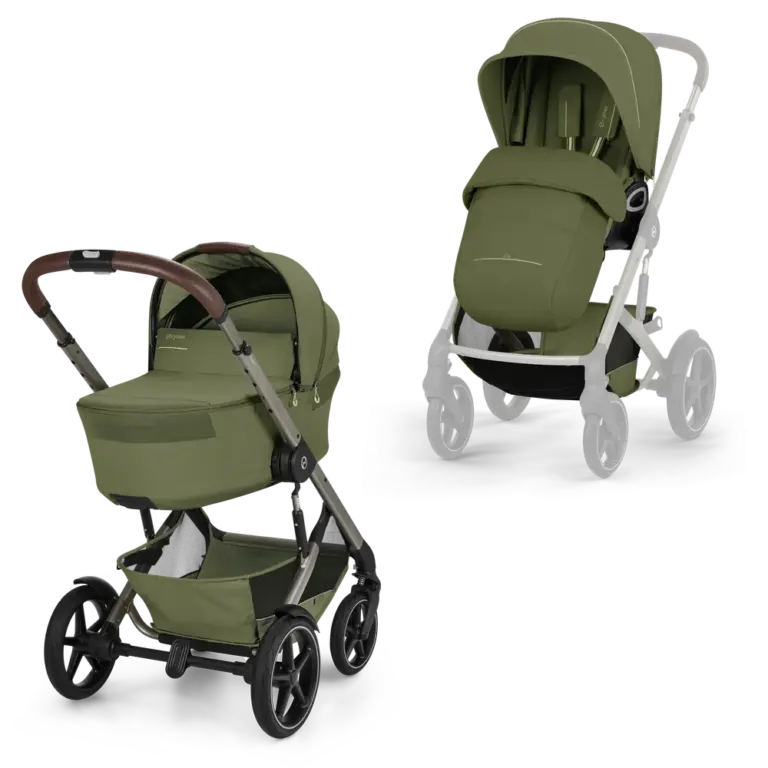 Cybex Talos S Lux Inkl. Foldbar Liggedel - Moss Green