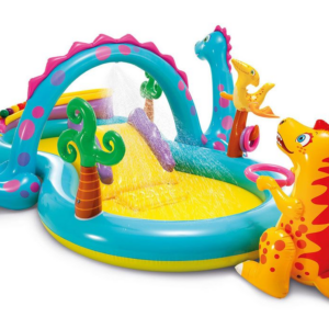 Intex Pool Dinoland Børnepool 333x229x112 cm
