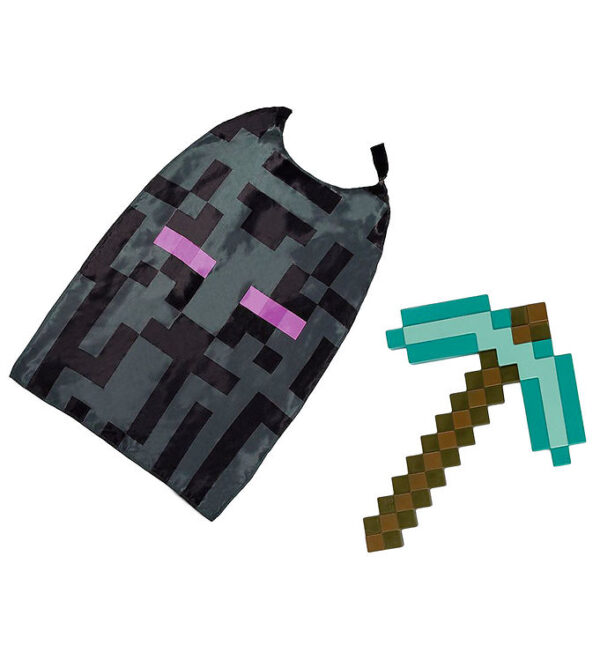 Disguise Udklædning - Minecraft Økse & Kappe Set