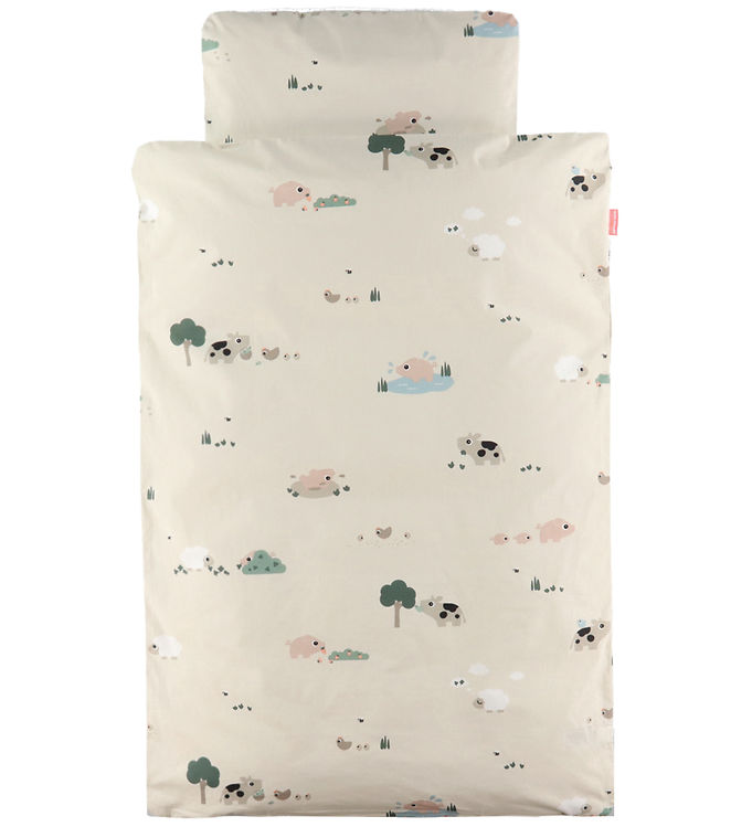 Done By Deer Sengesæt Baby - Tiny Farm - Sand