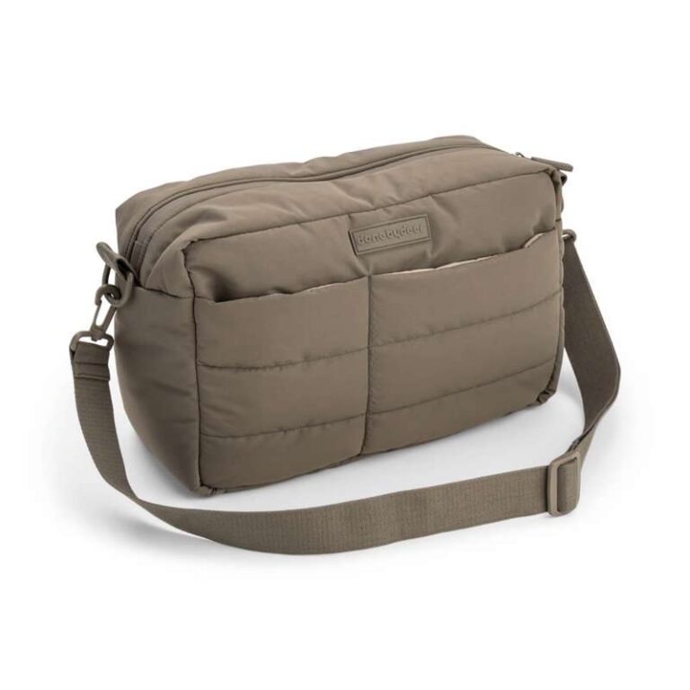Done by Deer Quiltet Barnevognstaske - Taupe