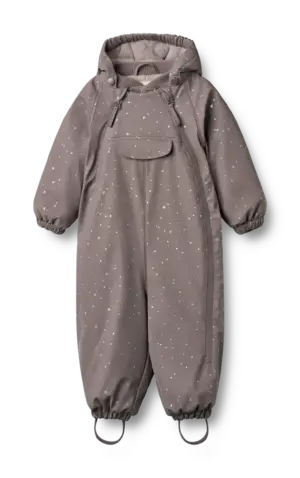 Evig Gummidragt - Purple stone stars - 18 MDR.