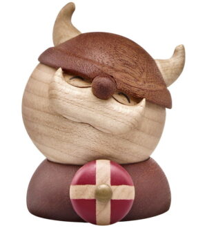 FableWood Holger Den store Viking - Træ - 7x6 cm
